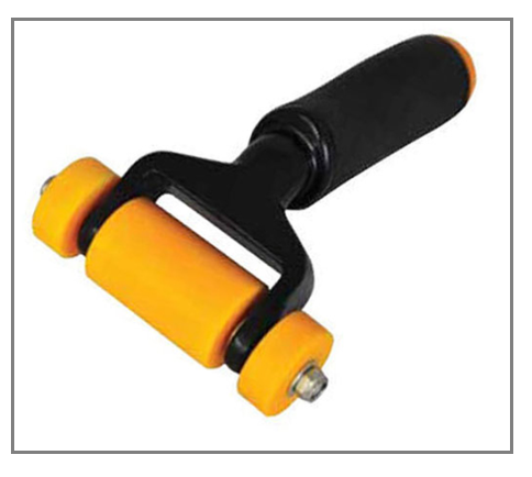 3-1/2 Plastic Carpet Seam Roller